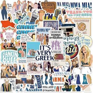Mama Mia Movie Musical Stickers
